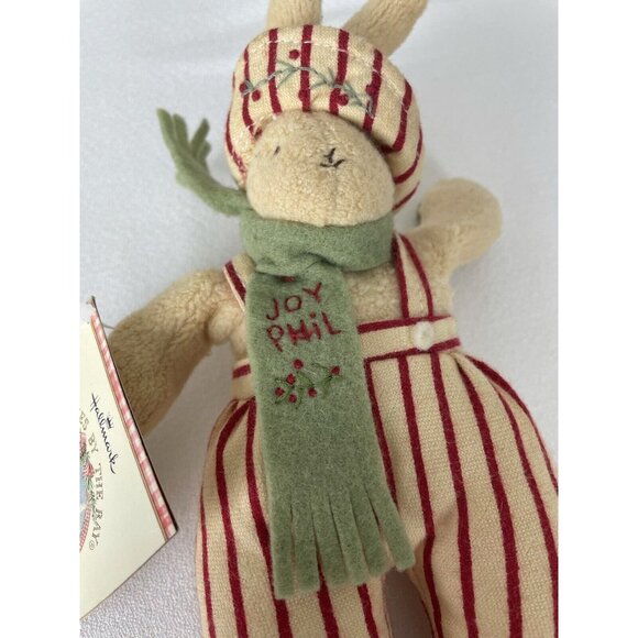 Hallmark Bunnies By the Bay Jolly Ice Folly Joy Phil Christmas Plush Doll 9" - Picture 7 of 7